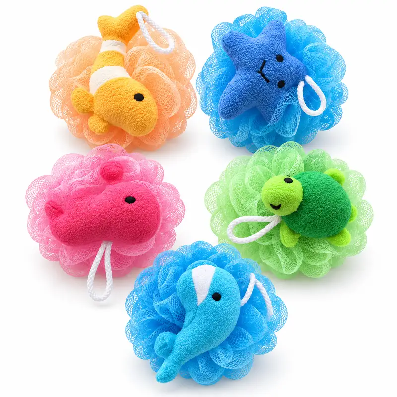 Bath Pouf — KT-A-010 — product photo 1