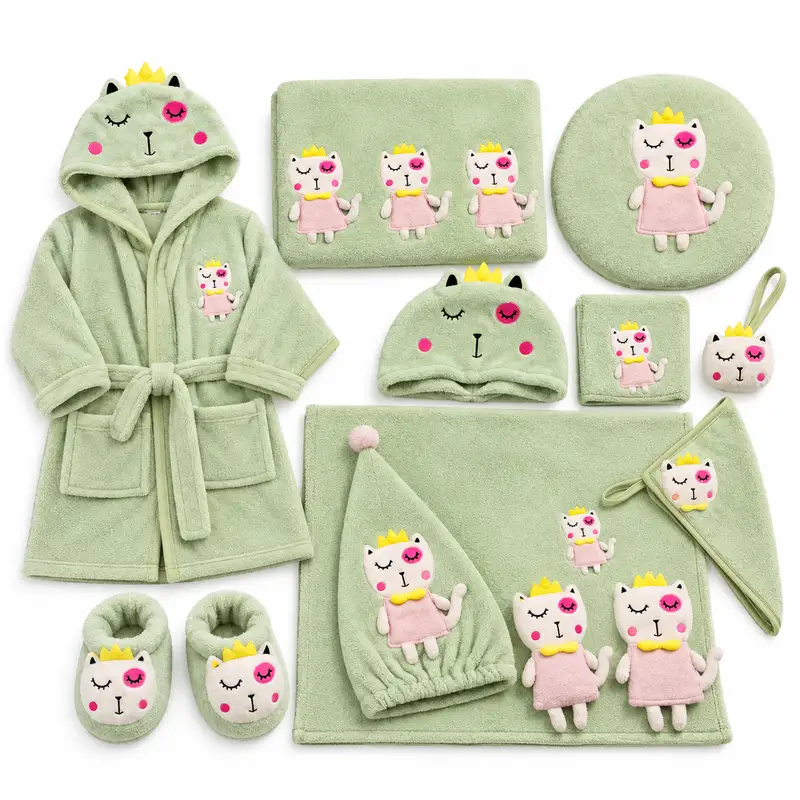 Kids’ Bathrobe — KT-E-002 — product photo 1