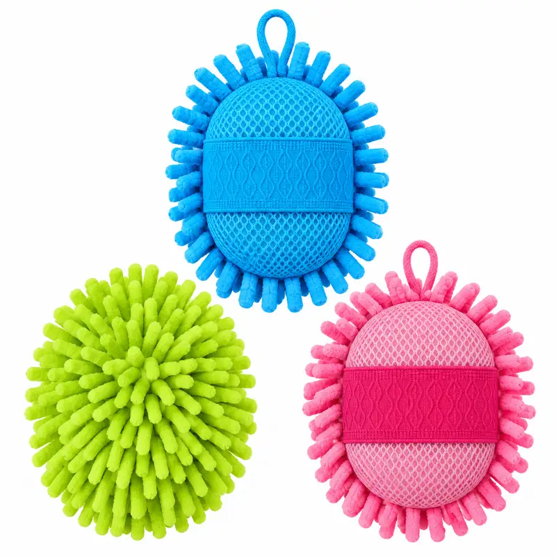 Chenille Scrubber — KT-F-003 — product photo 1